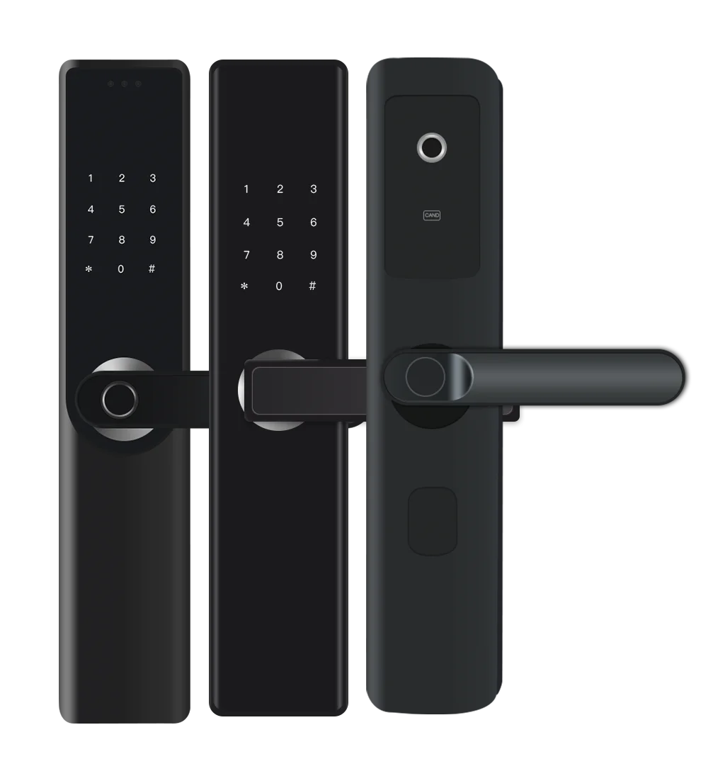 Factory Price Gateway Cloud Smart Lock for Mobile Phone Fingerprint Password Swipe Card Phone