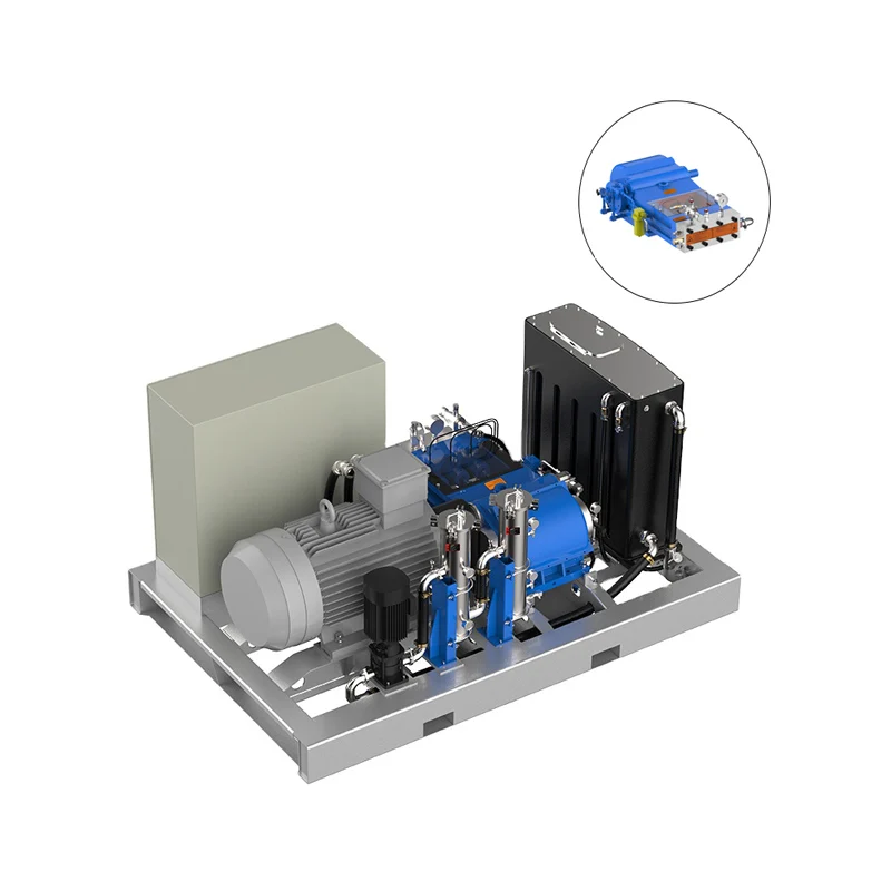 Hot Sale Cold Water Cleaning 132kw Pressure Washer Electric motor Water Blaster High flow 18.3L/min Hydro Blasting Machine