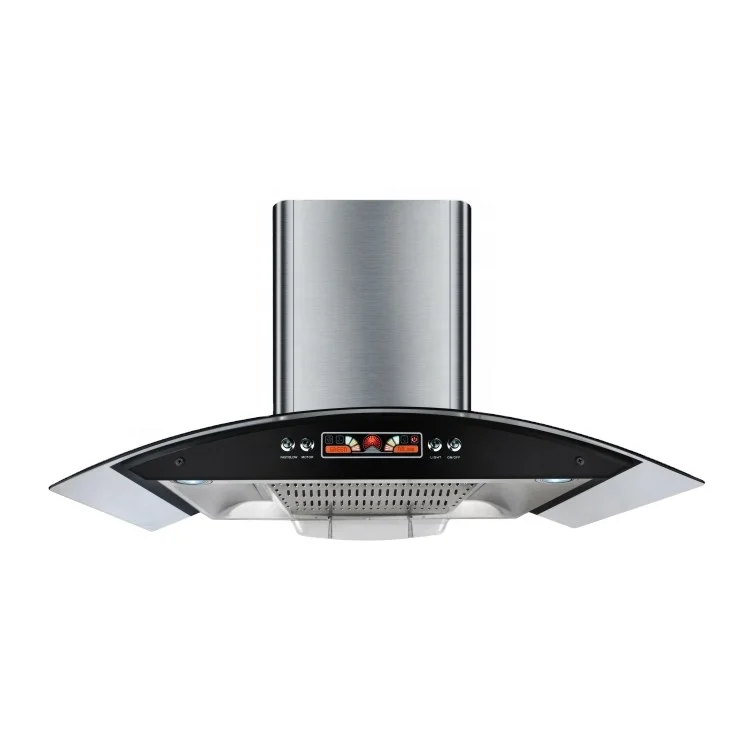 Stainless Steel Filter(optional)wall Mounted Range Hood /kitchen Exhaust Hood Kitchen Aire Range Hood Copper Free Spare Parts Ce