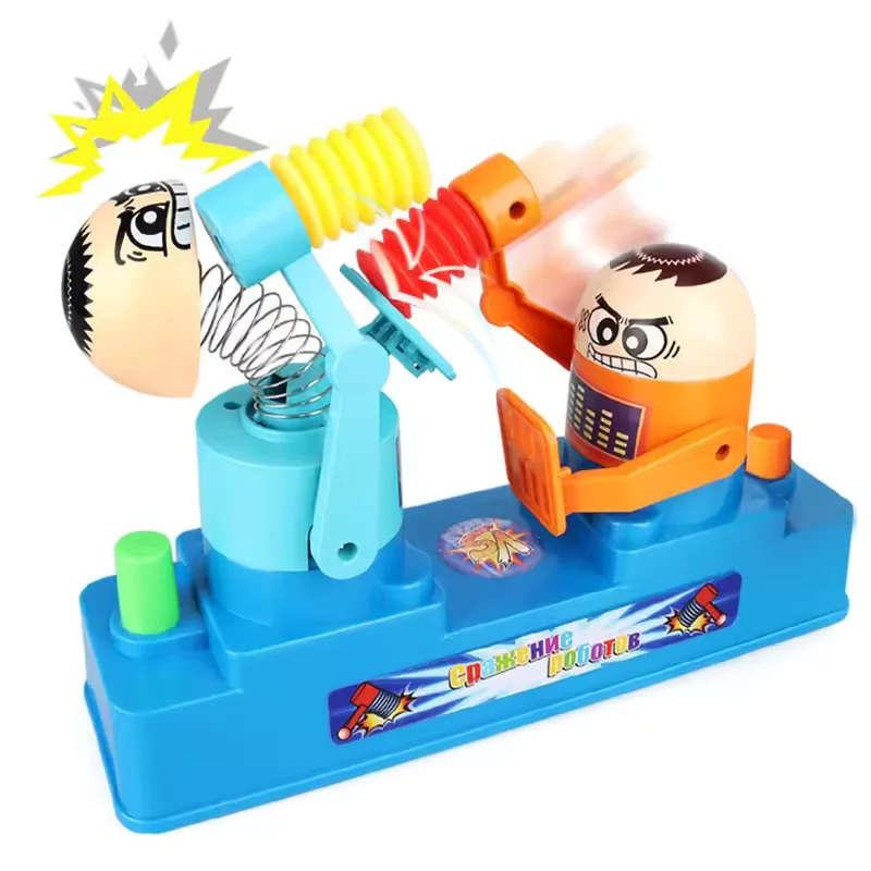 Tabletop Fight Toy Parent-child Interactive Game  Baby Early Education Random Funny Toy Interactive Hand-pressed double Toy