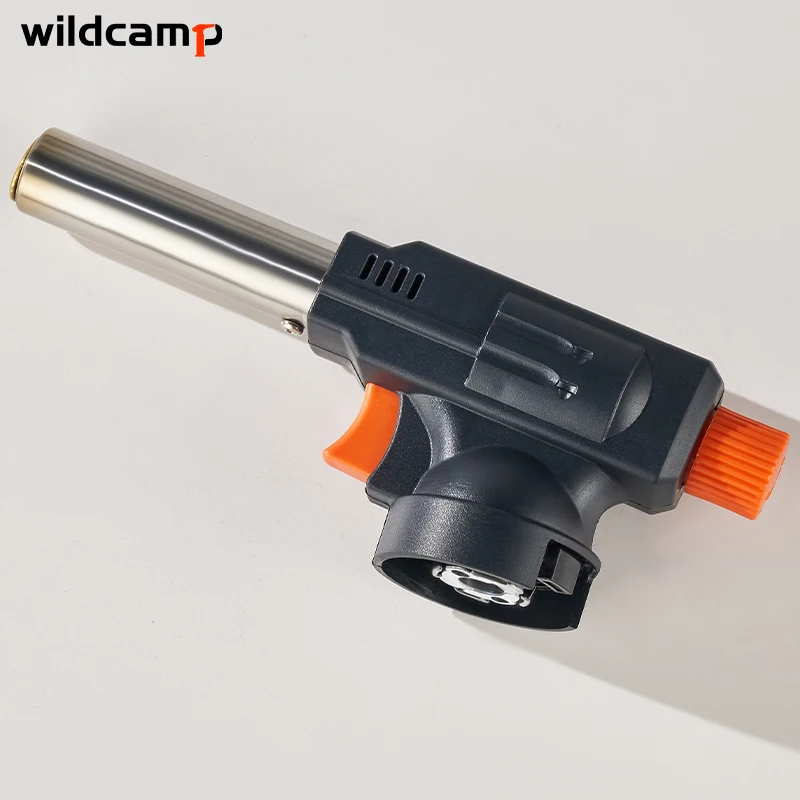 Wildcamp portable bbq camping butane gas welding torch flame thrower gun torch
