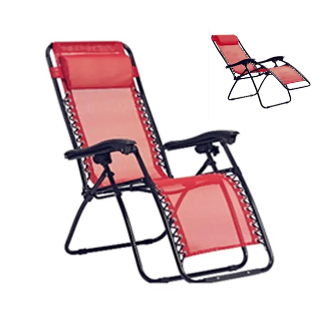 
Portable Zero Gravity Chair Folding Recliner Lounger Chair 
