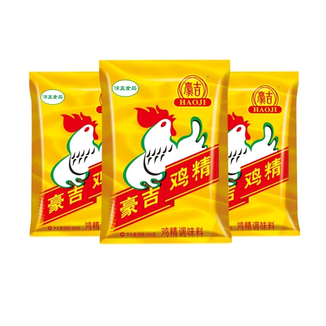 Haoji manufacture high quality essence of chicken good taste hot selling vegetarian blended granulated food seasoning