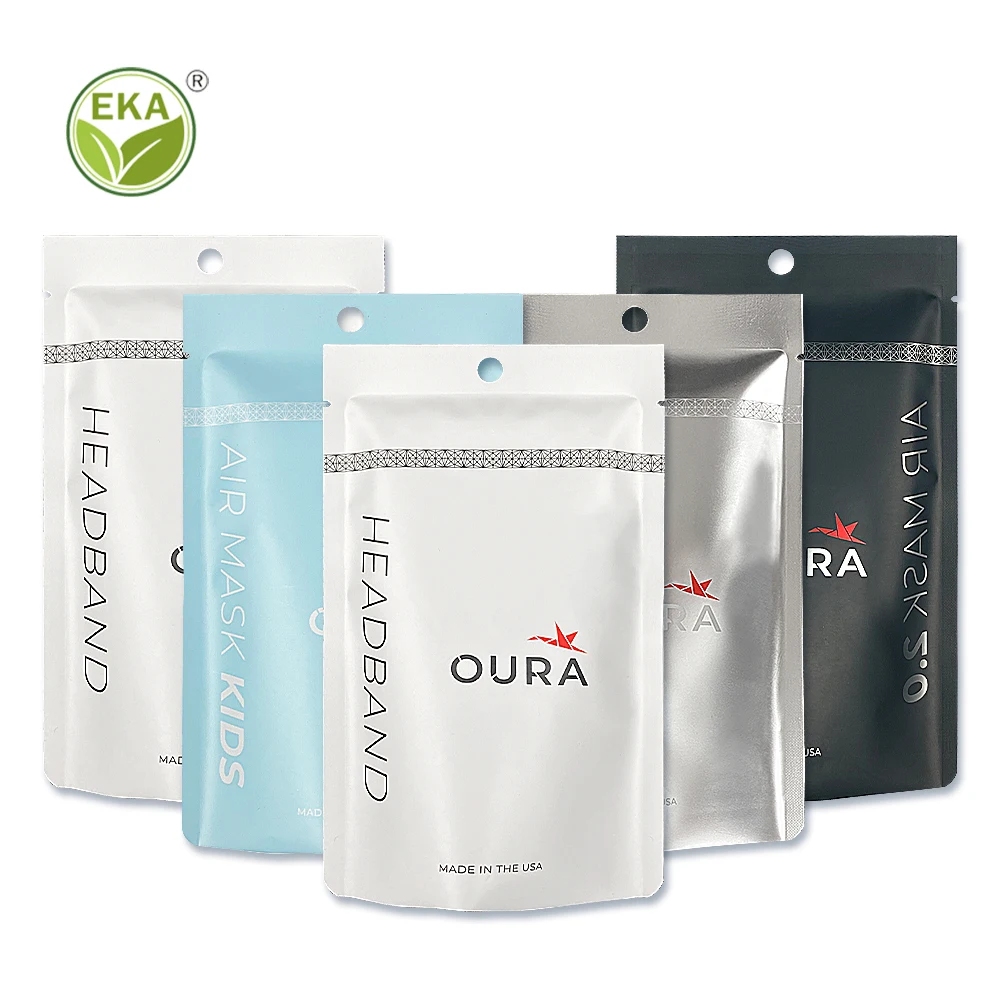 Kraft Paper Degradable Disposable Towel Bag Composite Aluminized Plastic Portable Hanging Hole Stick Bone Standing Bag