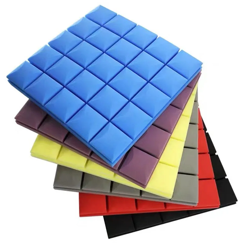 High Quality Biodegradable Mushroom Head Pattern Acoustic Foam Panels Modern Simple Home Decor Sound Insulation Wall Panels