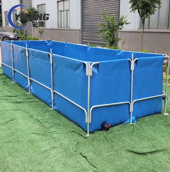 Tarpaulin Liner Aerators Fish Farming Ras Biofloc System Aquaculture Equipment