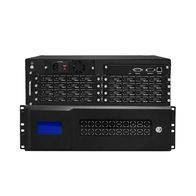 Матричный коммутатор 4x4 8x8 12x12 4K @ 60 Гц 16x16 hdcp2.2 VGA HDM I 2 0 4:4:4 3D HDR бесшовный