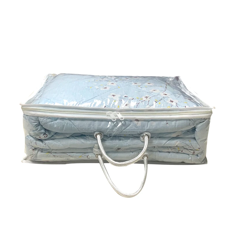 customized hotel use vinyl storage zipper bag