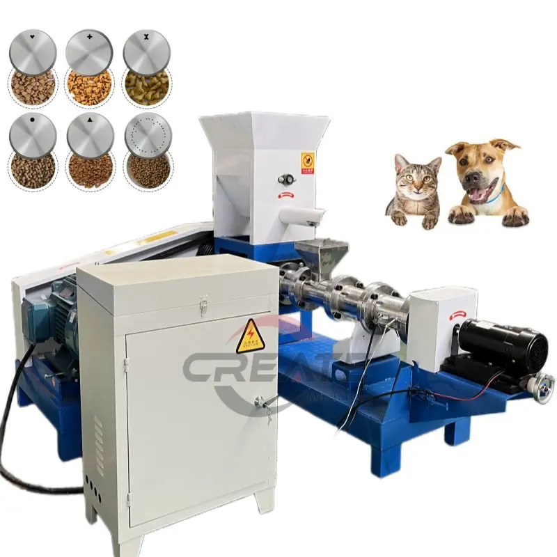 Hot selling fish food making machine catfish tilapia floating fish feed machine pelleting machine fish feed extruders