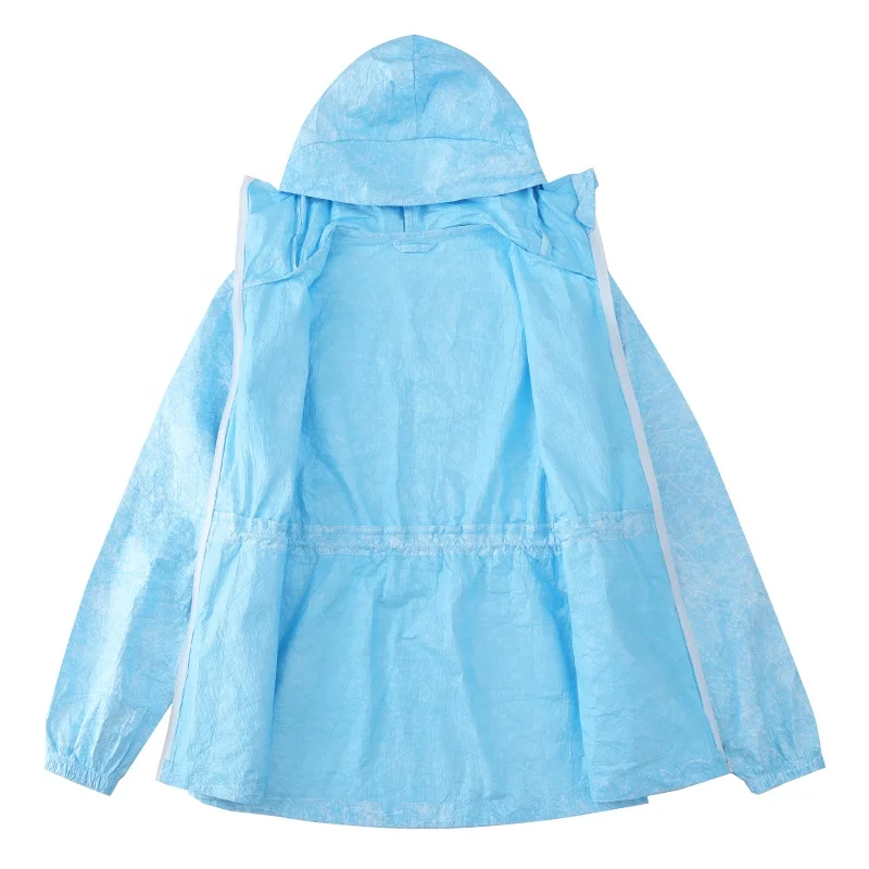 2024 Dupont Tyvek Fabric Personal Protective UV Sun Protection Jacket