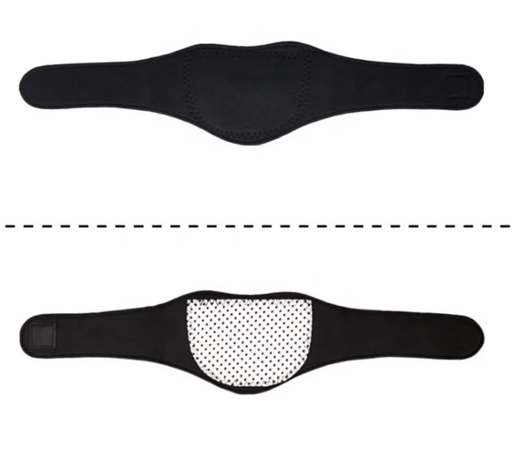 Оптовая продажа Магнитный Массажный неопреновый турмалиновый бандаж для облегчения боли в шее и