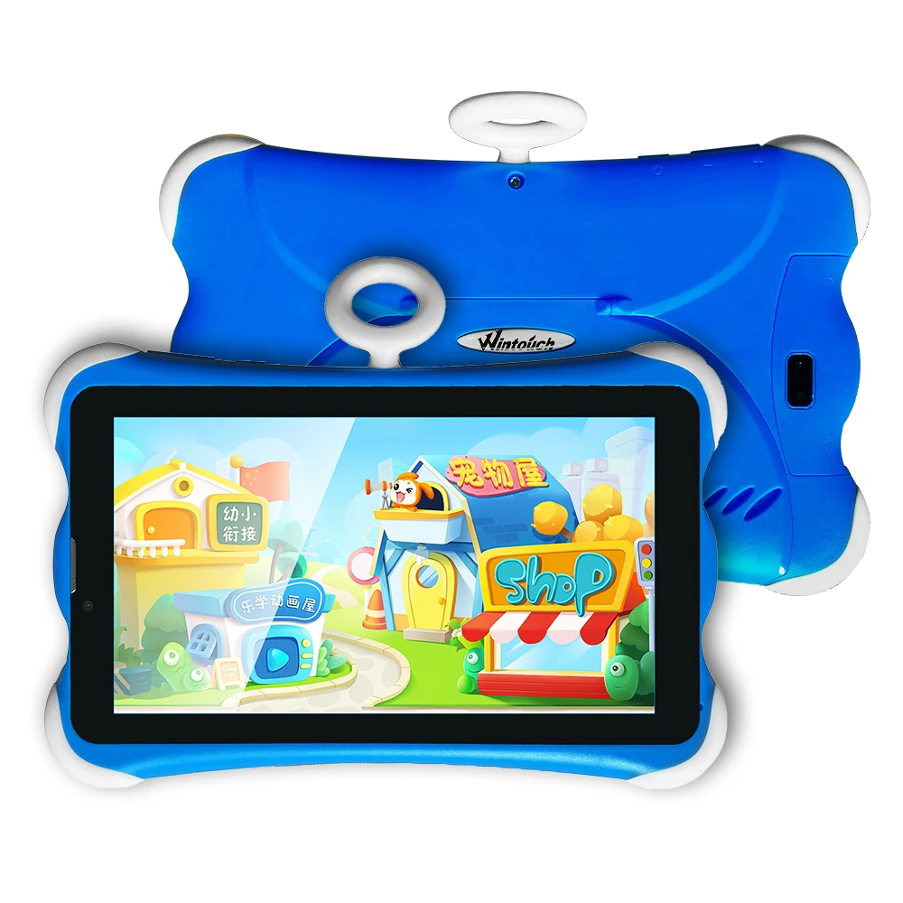 Wintouch 7 inch educational kids tablet, tablette educative pour enfants interactive children android tablet manufacturers
