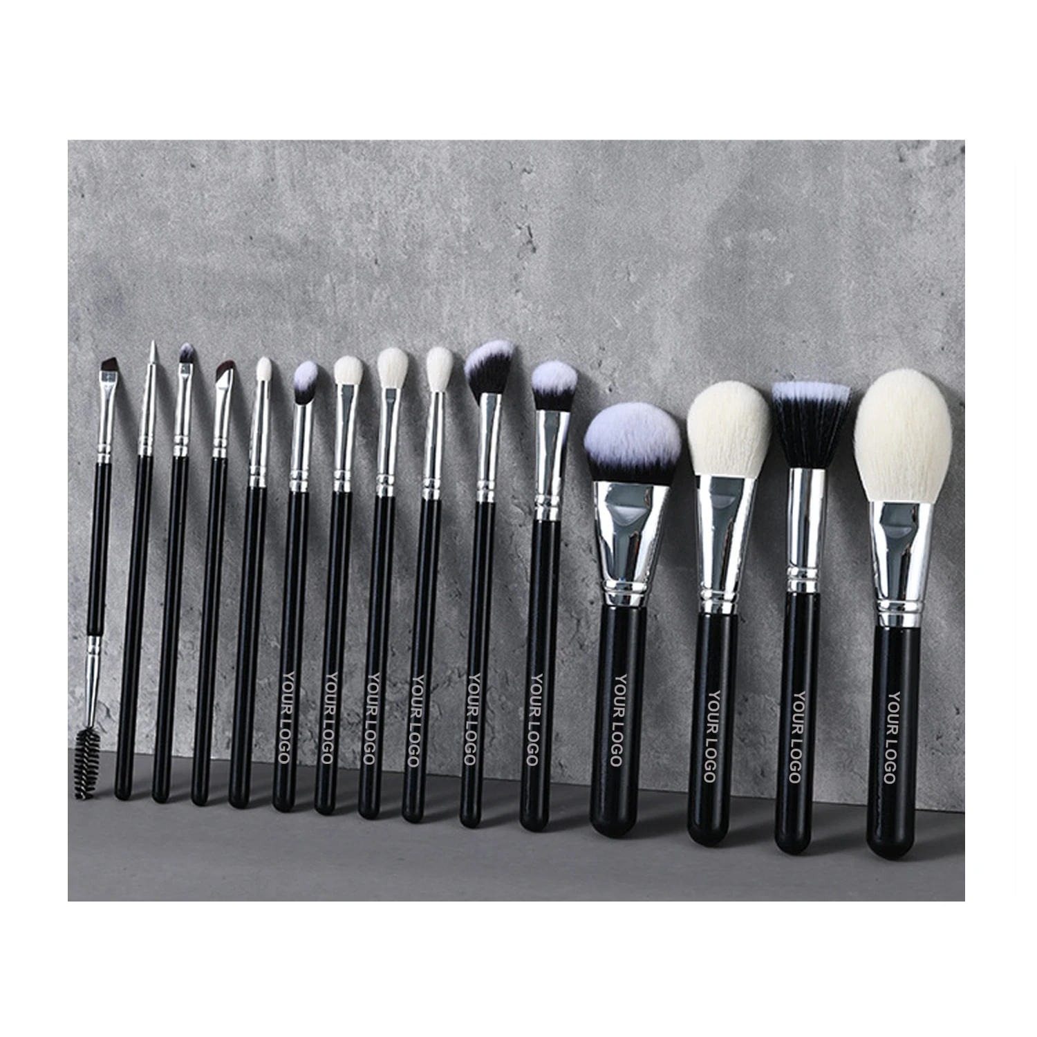 Hight End Makeup Tools 15pcs Comprehensive Makeup Brushes Natural Goat Hair Professional Pincel De Maquillaje Makeup Brush Set