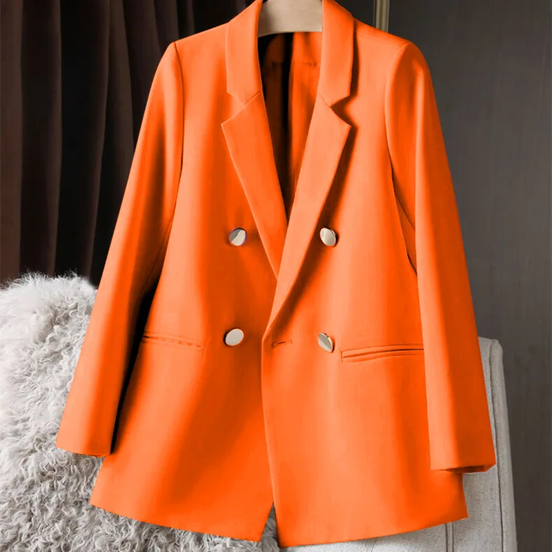 Spring Autumn Women Blazers Elegant Korean Casual Solid Suit Women Jacket New Fashion Female Coats Office Lady Clothes Outerwear