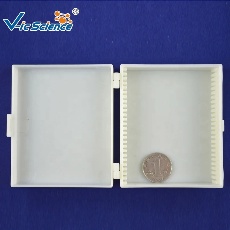 
Safety biology glass slides plastic boxes from 100% factory 
