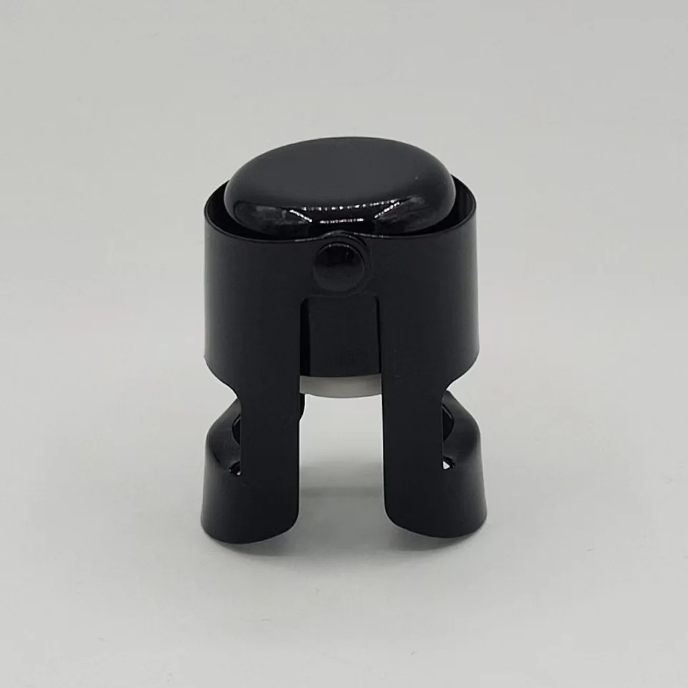 Stainless Steel Champagne Saver Bottle Stopper And Pure Silicone Airtight Seal Saver Champagne Stopper