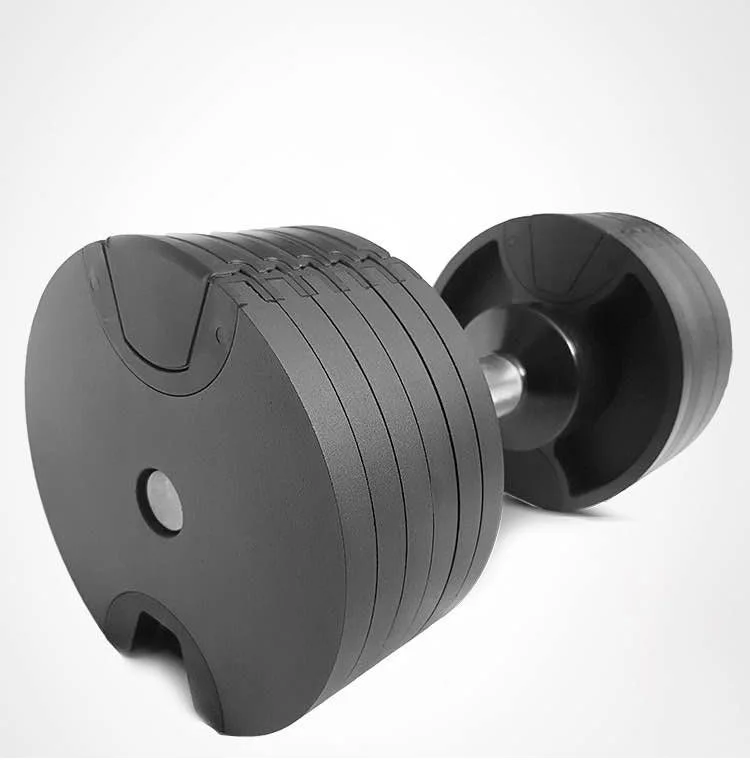 Hot selling Automatic Adjustable Dumbbells Metal 32kg Automatic Free Weight Dumbbell Set Adjustable