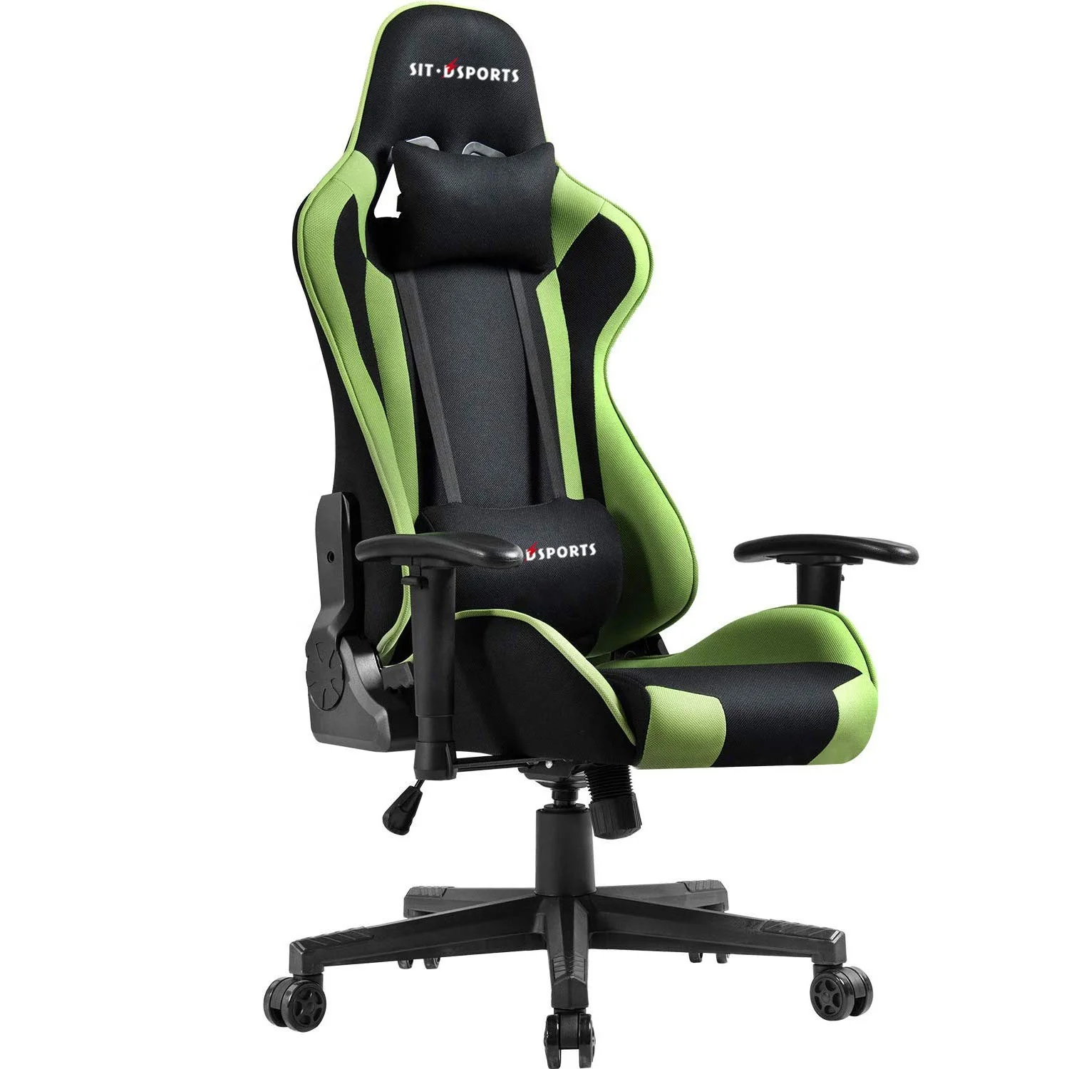 
Free Sample 2021 Factory Original Design Executive High Back Massage Speaker LED Computer Custom RGB Office Fabric Gaming Chair 