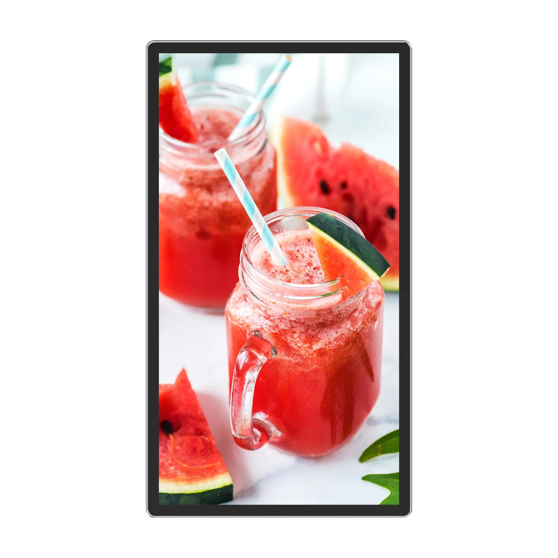 Hot Sale 43 inch Wall Mount LCD Interactive Touch Screen Smart Board TV Android 8.1 Digital Signage Advertising Player