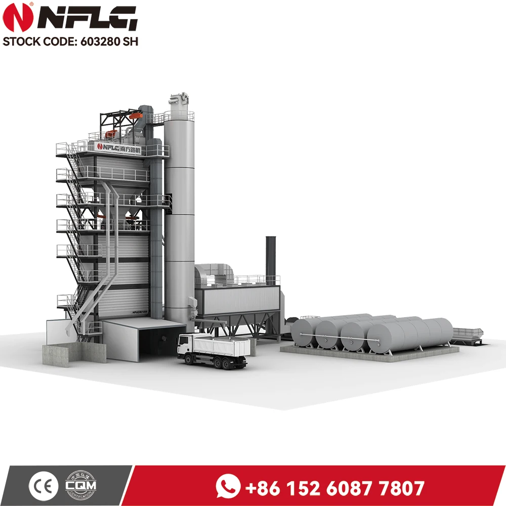Hot Mix 160tph Fixed Asphalt Mixing Plant