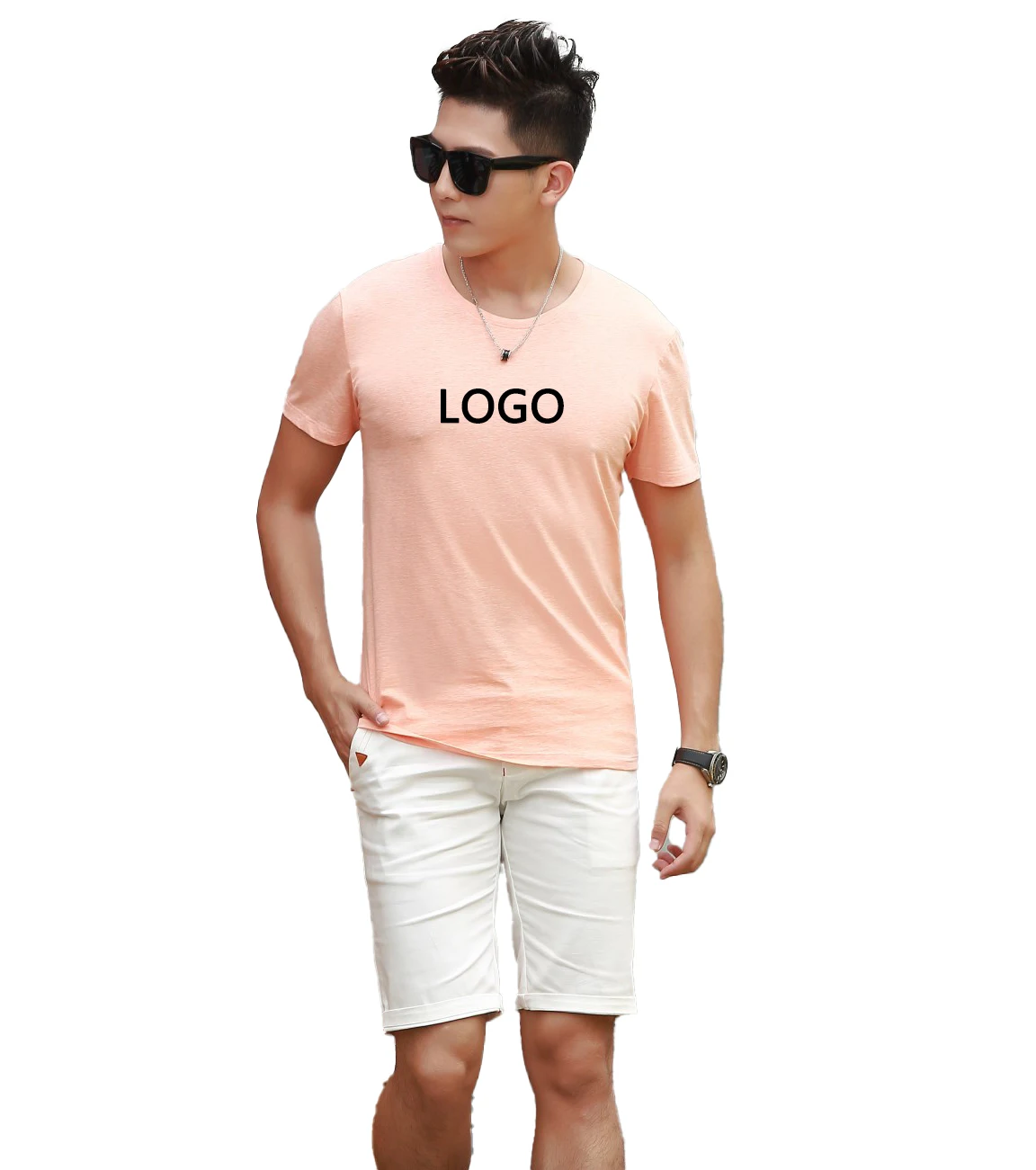 Round neck men summer wear men's t-shirts women
