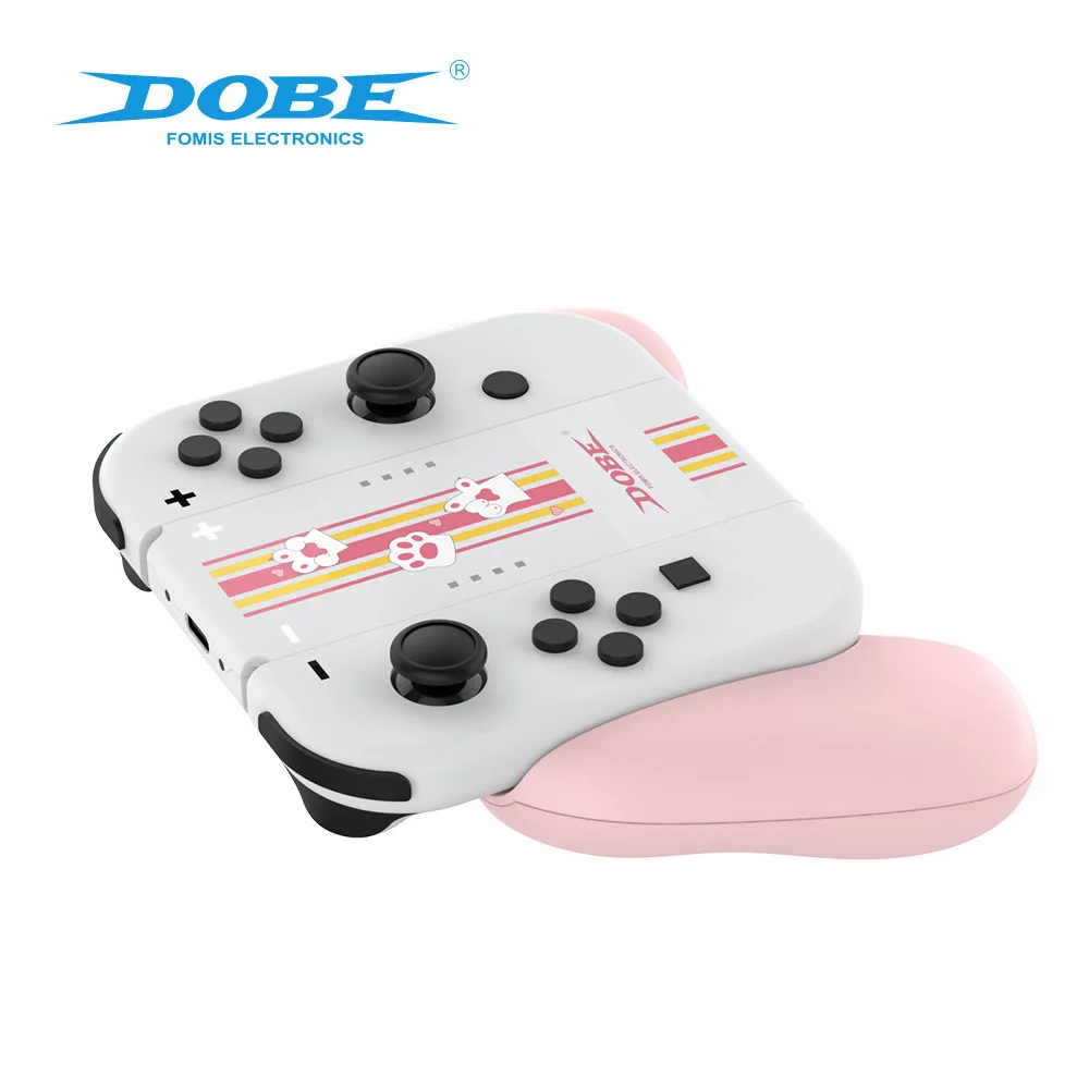 iTNS-873C Charging Handle For Switch OLED Left and Right Joystick Joy-cons Handle Grip Back Clip Battery Built-in 1200mAh