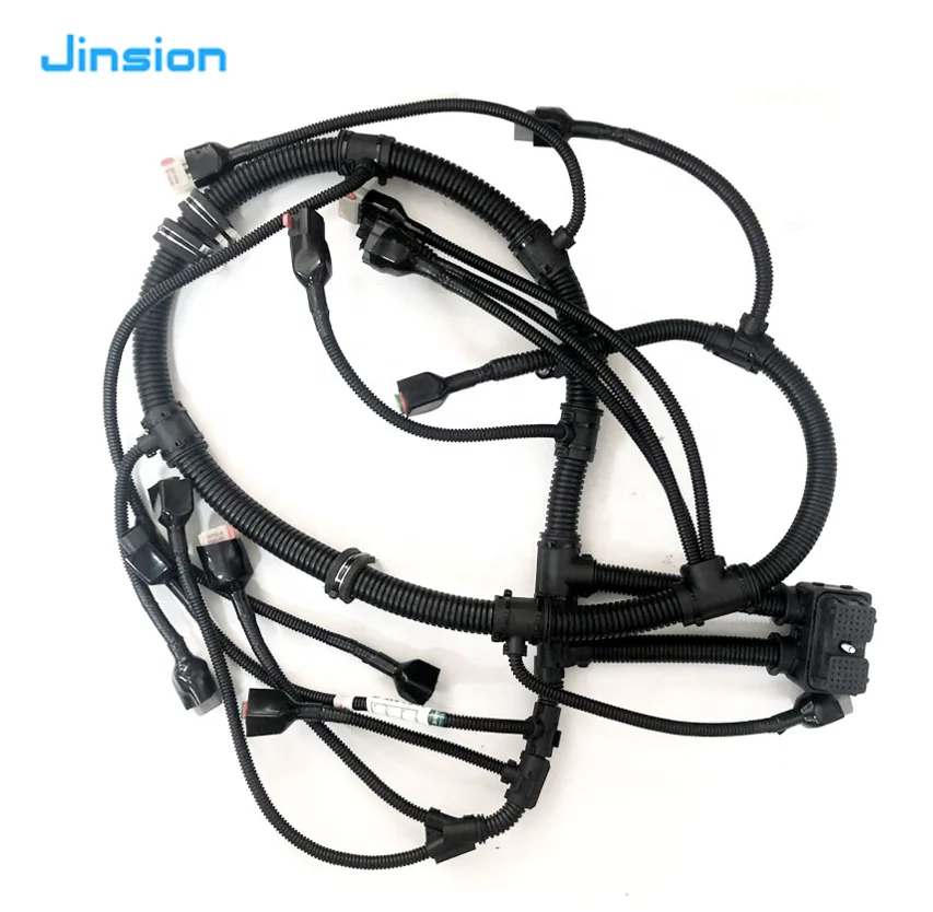 JINSION Drop shipping Excavator PC300-8 Engine wire harness for 6D114 construction machinery Spare Parts PC300-8MO 6745-81-9230
