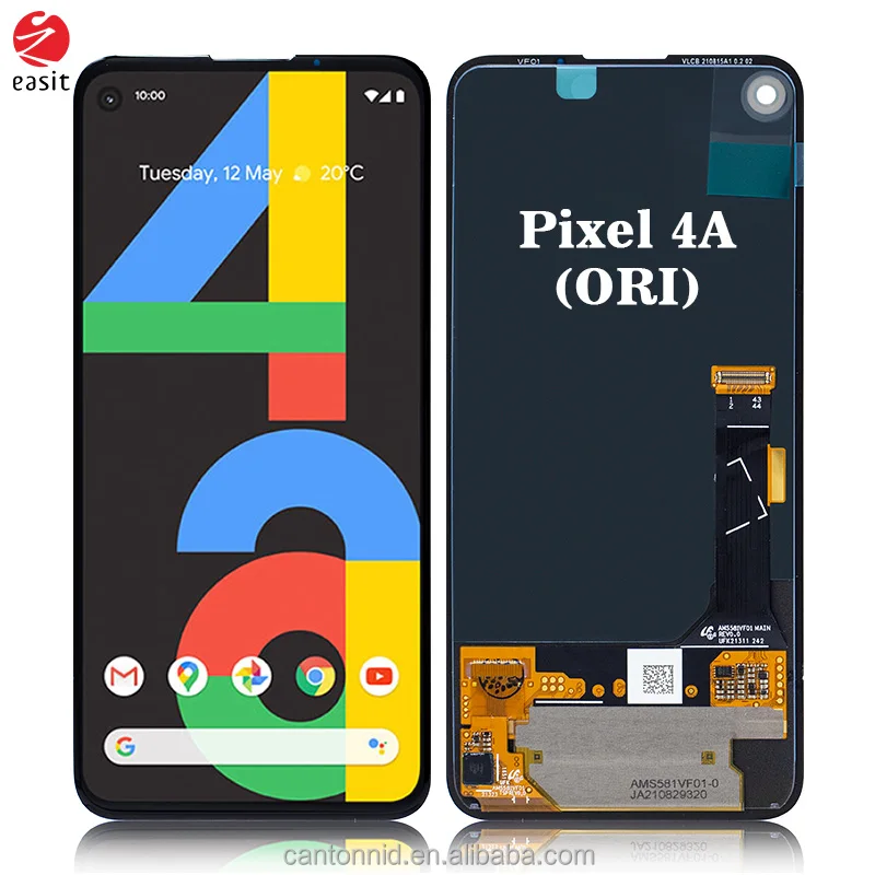 Оптовая цена китайский завод ЖК-дисплей для мобильного телефона Google Pixel 4a pantalla сенсорный