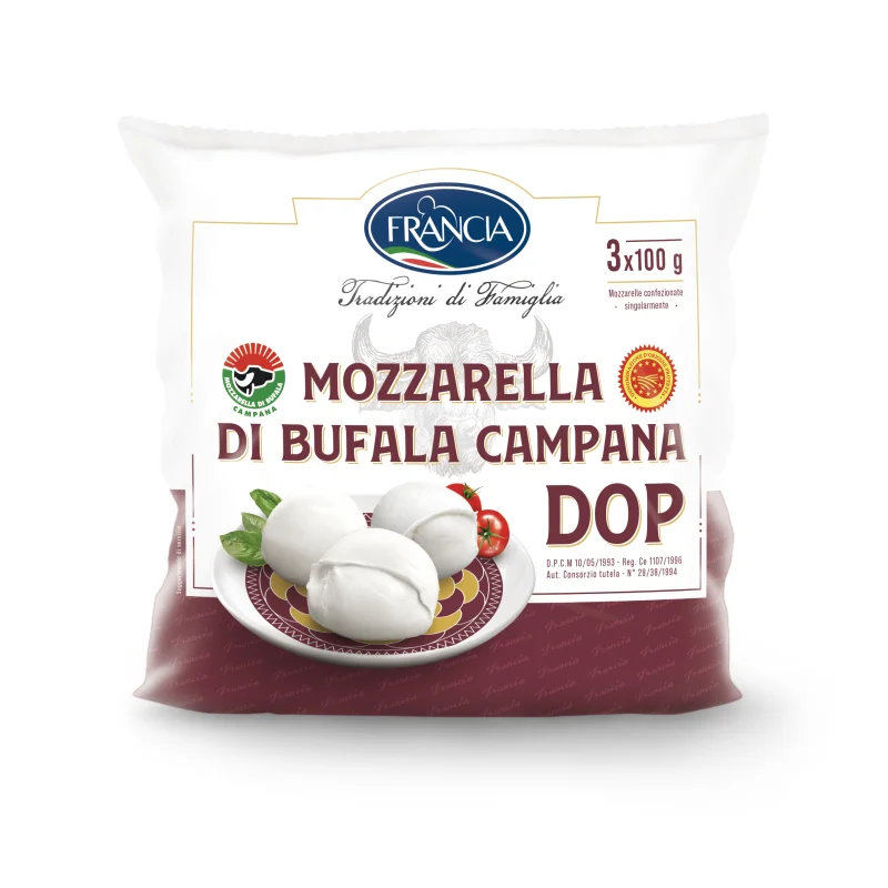 Made In Italy Delicate And Sweet Taste Natural Fermented Mozzarella Cheese 26 Days Shelf Life