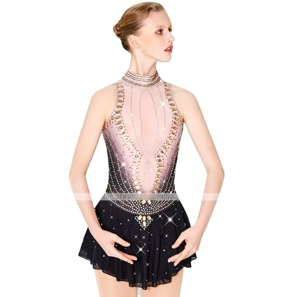 LIUHUO figure skating dress figure practise sexy Skating skirts Wear