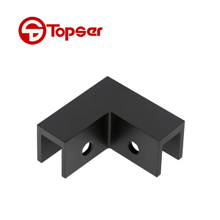 Shower Glass Door Fitting CRL Glass Connector Sleeve Over Glass Clamp Hardware