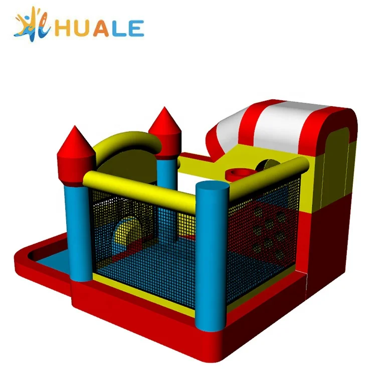 
Hot sell oxford inflatable bouncer jumping castle kids toy for wholesaler 