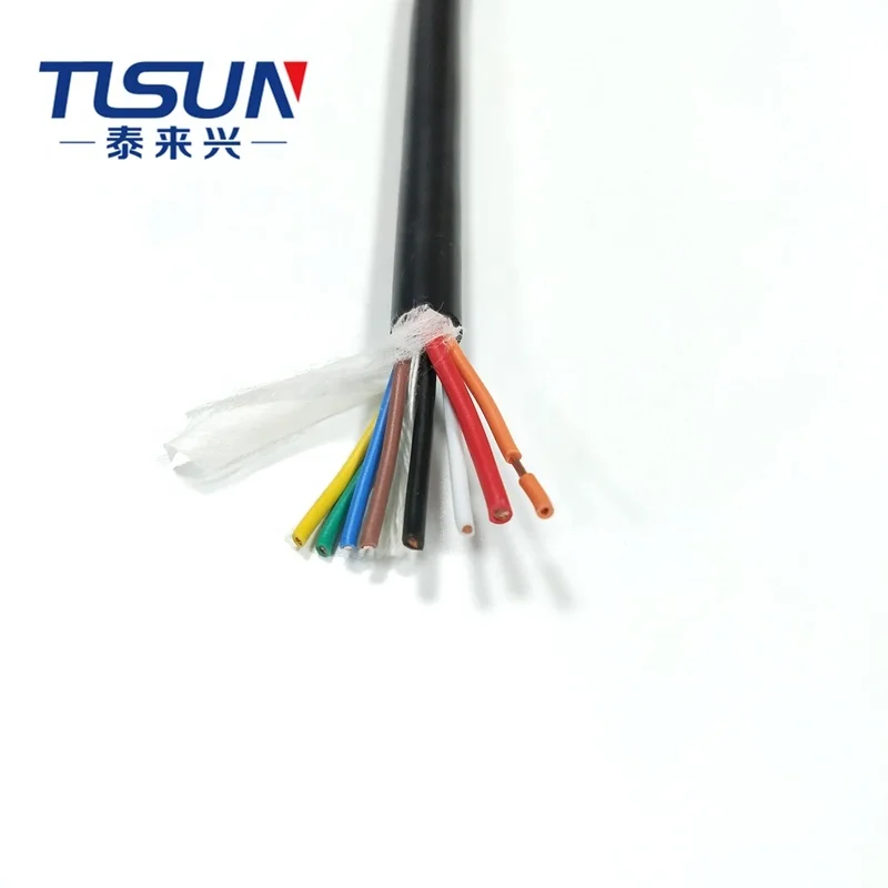 Tlsun 8 ядер 16AWG стандарт США 2517 в ПВХ изоляции электрического фута, компьютерный кабель