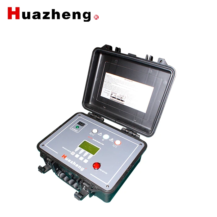Huazheng Electric Handheld High Voltage 10 Kv Diagnostic Electrical Insulation Resistance Tester