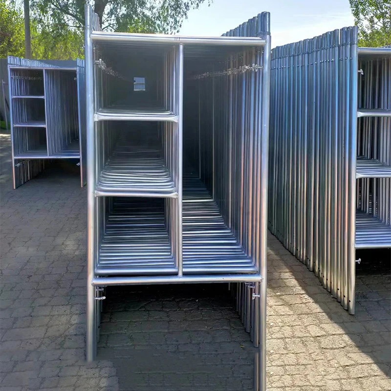 XuYang Portable galvanized  door frame Ringlock  scaffold construction scaffolding mobile platform