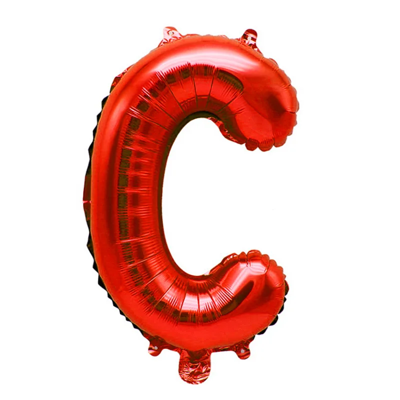 Wholesale A-Z Small Letter Aluminum Foil Globos 16 Inch Alphabet Letters Balloons For Party Decor