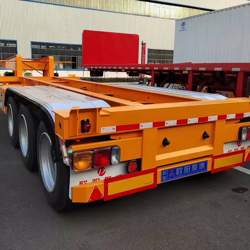 OYJD Truck Professional flatbed trailer for skid steer 5 ton wrecker truck isuzu tow truc flatbed utility trailer