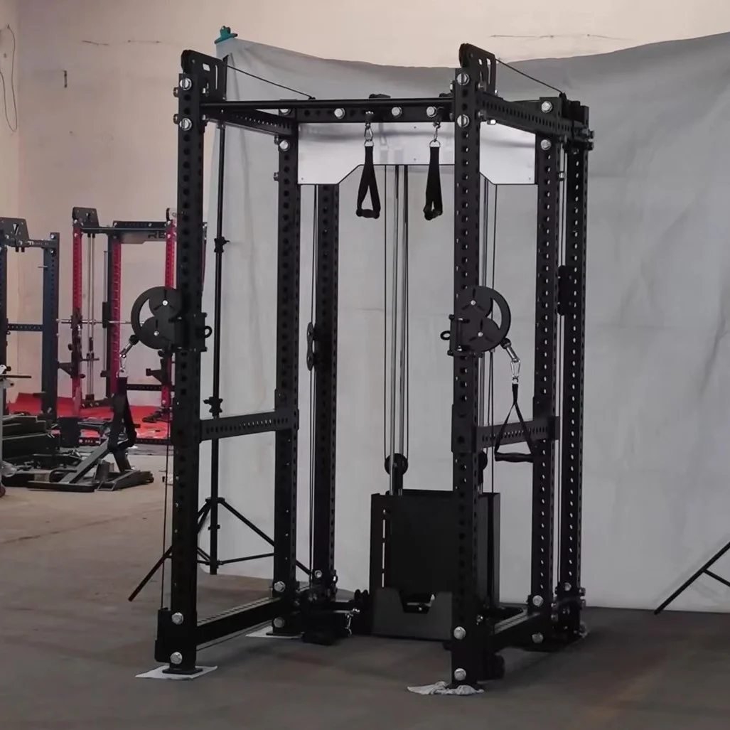 2024 Latest Commercial Fitness Equipment Full Rack Low Row Functional Trainer with 160KG Stack