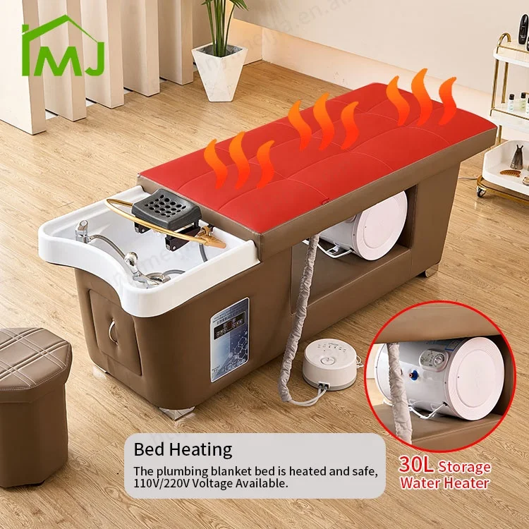 Beauty Salon Hair Wash head spa Thai massage Facial Treatment shampoo bed