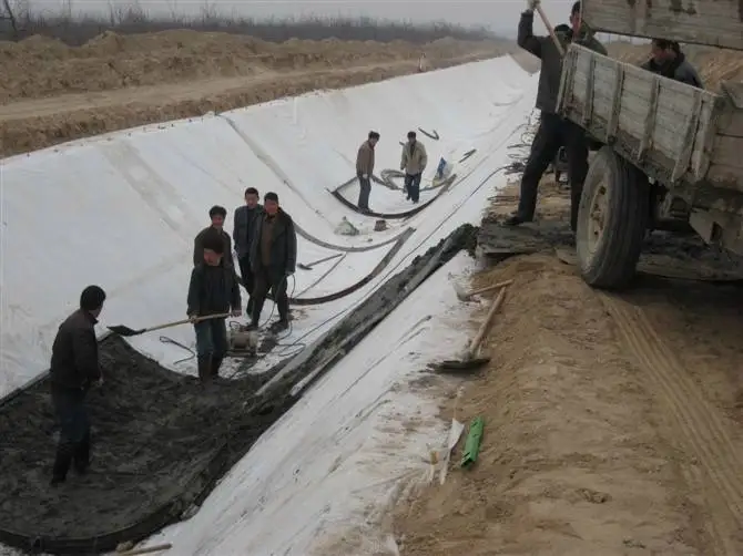 Reinforced New Bidim Fabrics woven geotextile for Road Construction