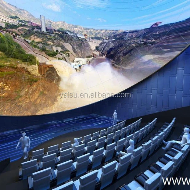 Entertainment vr Amusement Theme Park Mars Theme Dome Theater Cinema Geodesic Dome Theater System