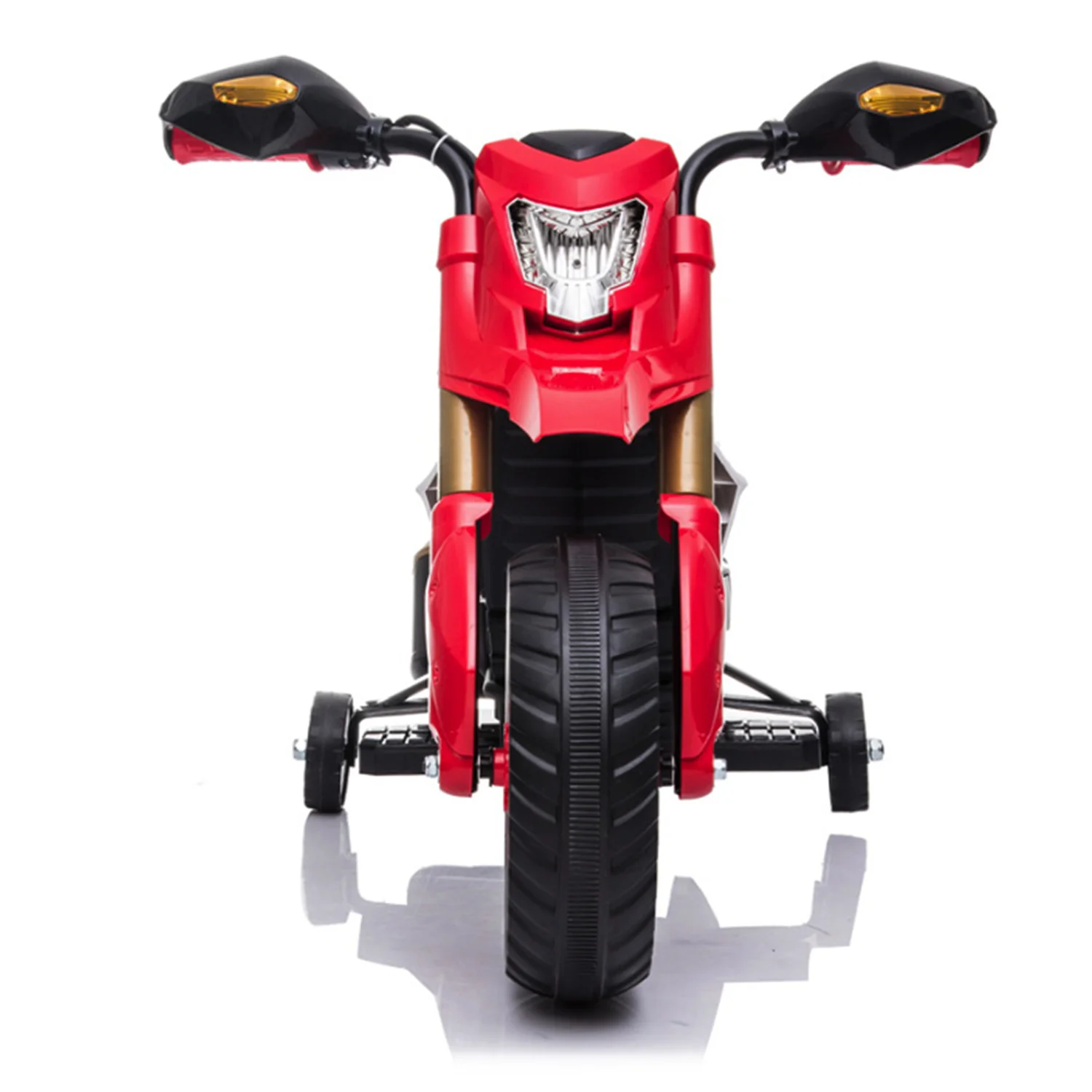 2022 Cheap Price Kids Electric Motorcycle With Training Wheels Red Green Children Ride On Cars Battery Powered Toy Motorcycles