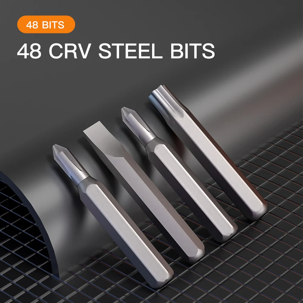 New Micro Screwdriver Set 50 in 1 Precision Screwdriver Set Electronics Tool Kit S2 Multi Bit Driver Screwdriver Kit