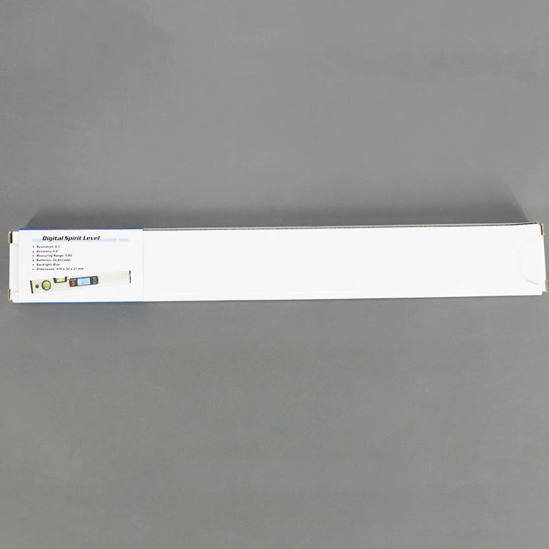 HYSTIC Protractor Angle Finder Inclinometer Without Magnets Bubble Electronic Level Slope Test Ruler 400mm Digital Spirit Level