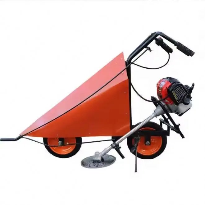 lightweight corn harvester hand-push soybean straw windrower agricultural header multi-functional pepper cutting machine