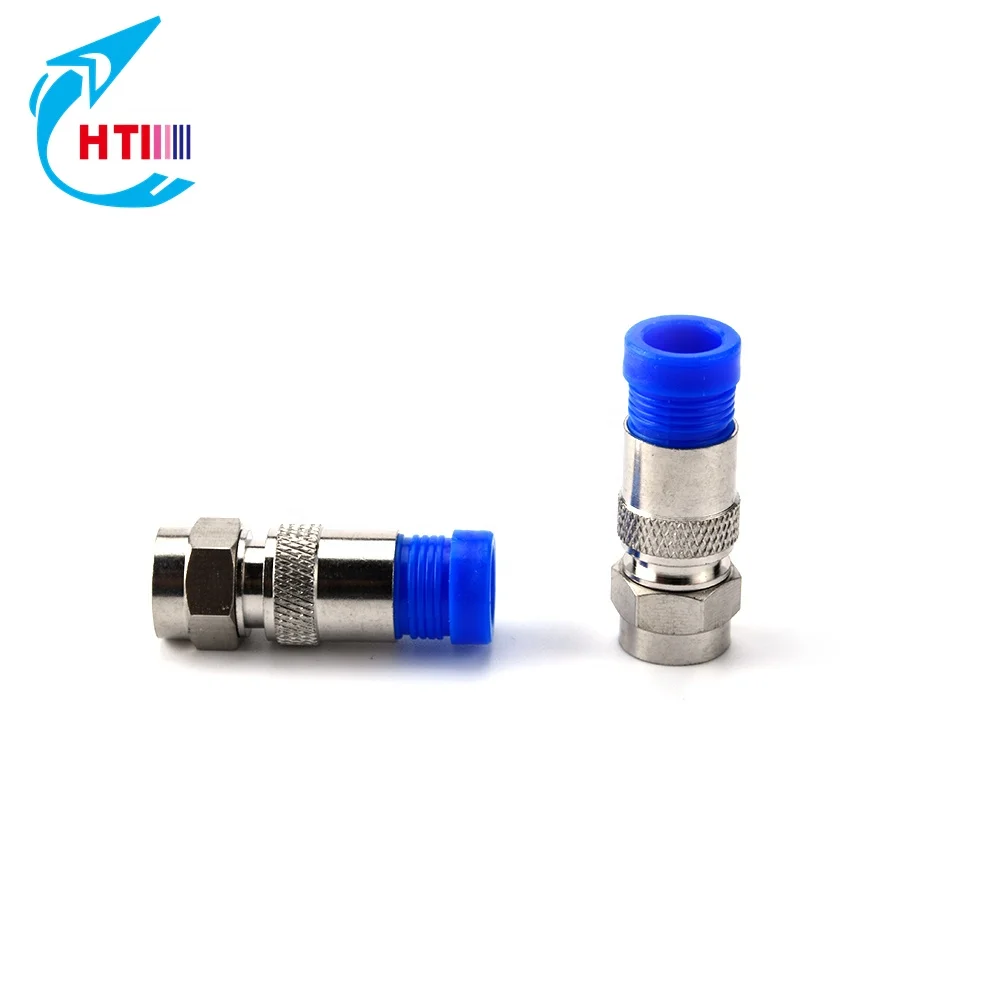 Hot sale RG6 Compression F-Type Connector For RG6 Cable