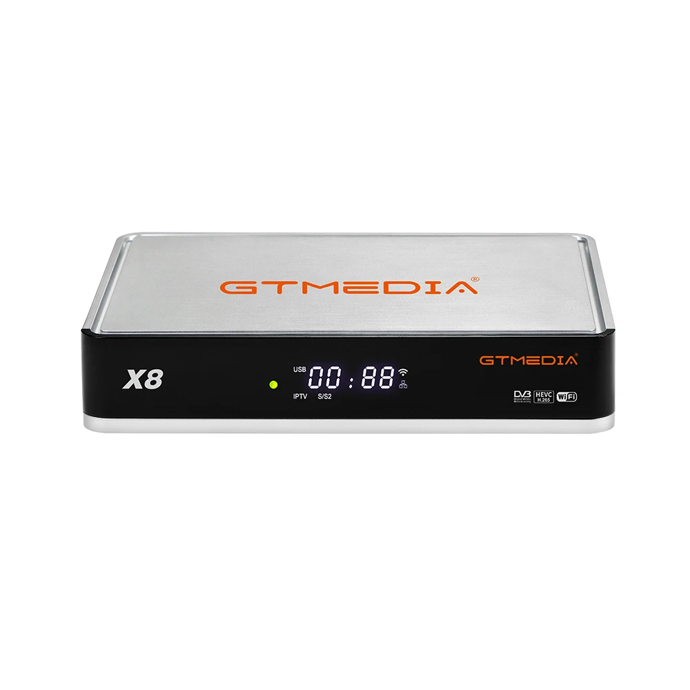 GTMEDIA X8 DVB-S/S2/S2X, VCM/ACM/multi-stream/T2-MI, BISS auto roll, Full PowerVu, DRE &Biss key;