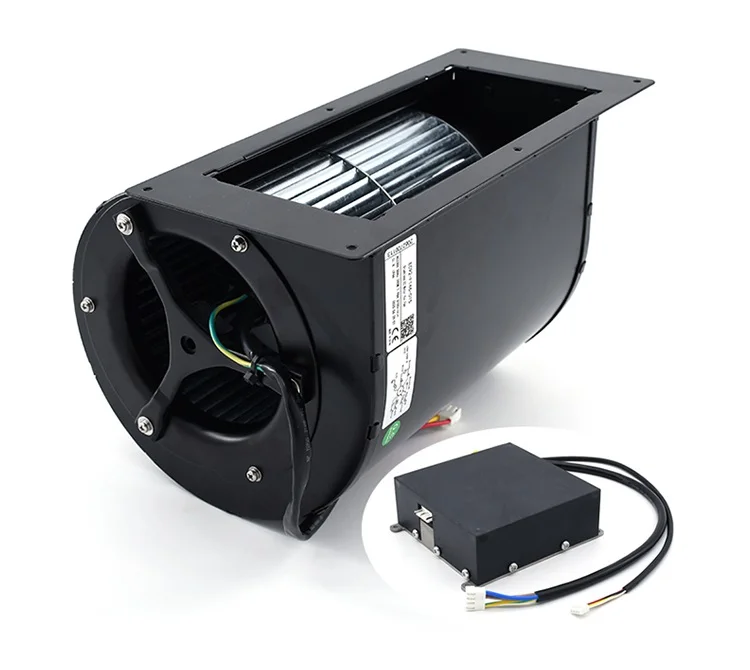 Diameter 146mm impeller EC Forward Curved Centrifugal Fan and Blower 220/230V Carbon Steel IP44 1830RPM 163W