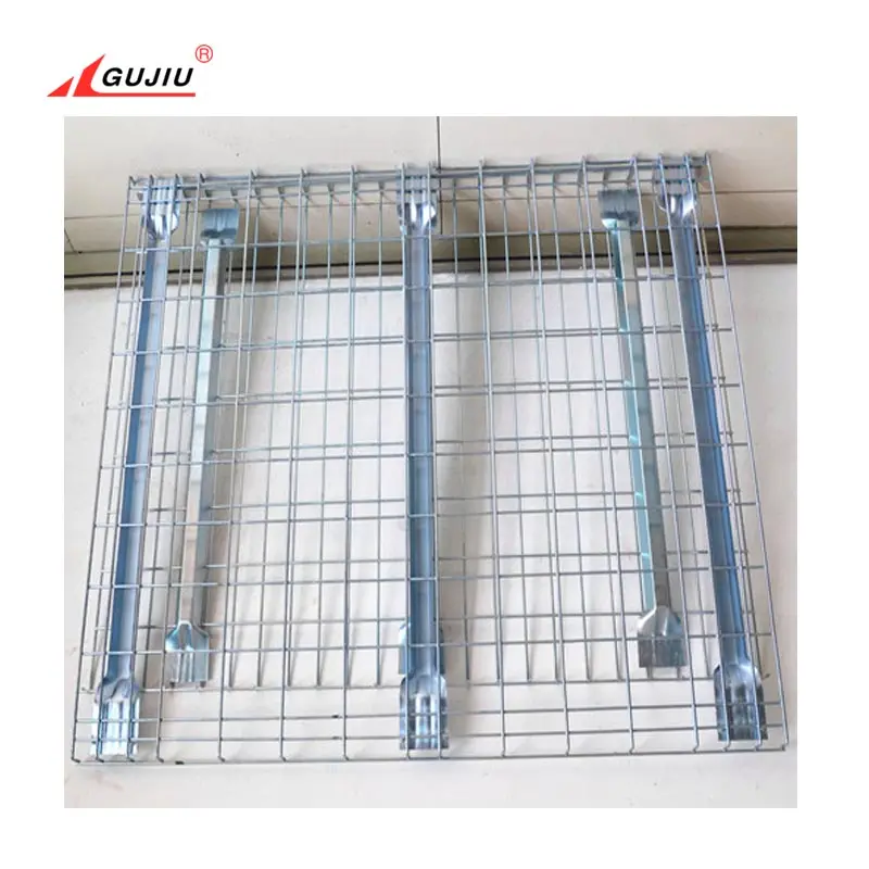 Racking System Iron Pallet U Inverted Suppliers Metal Mesh Square Grid Promotion Wire Decking For Pallet Racks