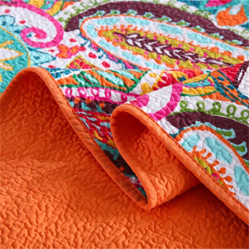 Роскошное стеганое покрывало с тиснением в стиле пэчворк постельное белье одеяло мягкий зимний матрас